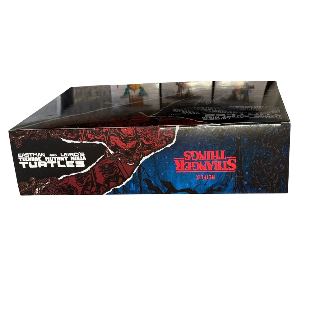 Stranger Things Eleven TMNT Leonardo Action Figure Set Playmates Toys 81191 New - Picture 5 of 8
